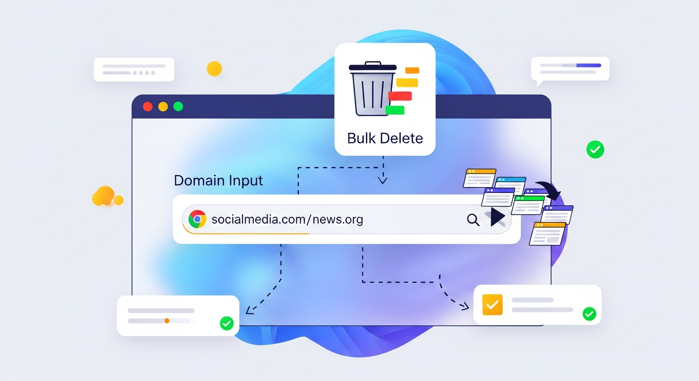 How to Bulk Delete Chrome History by Specific Domains cover